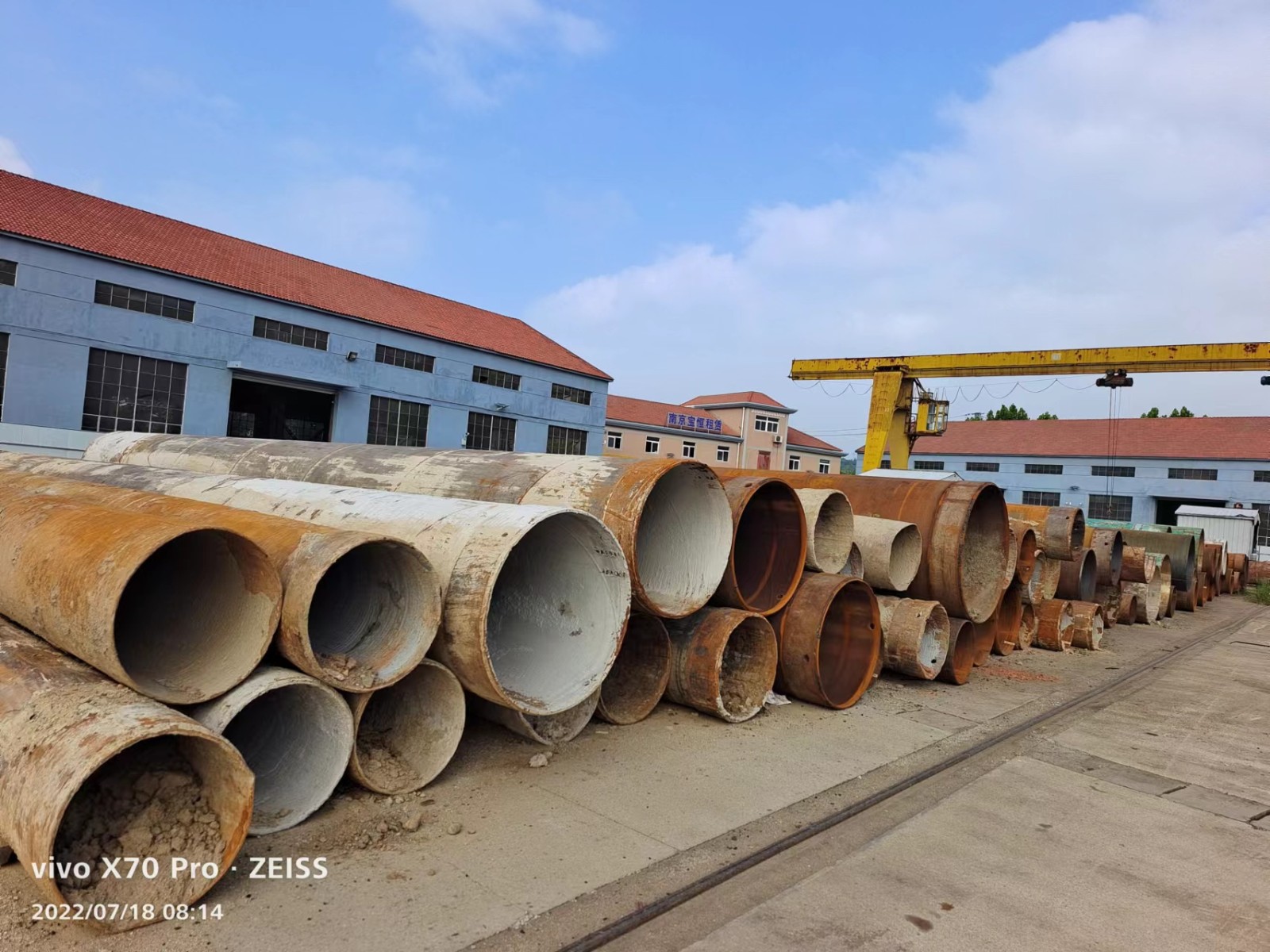 江宁区钢护筒出租 (3)